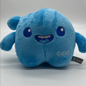 Solo Cuddly Blue Plush Buddy